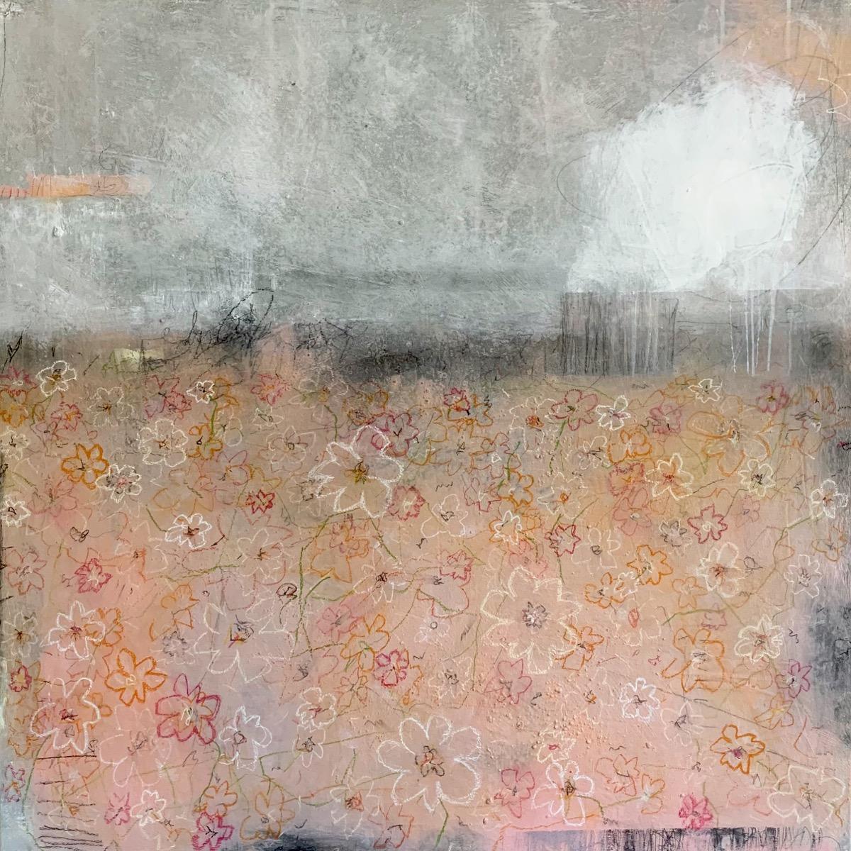 RAIN DANCE - 
Acrylic/Mixed Media - 
36"x36" on Canvas