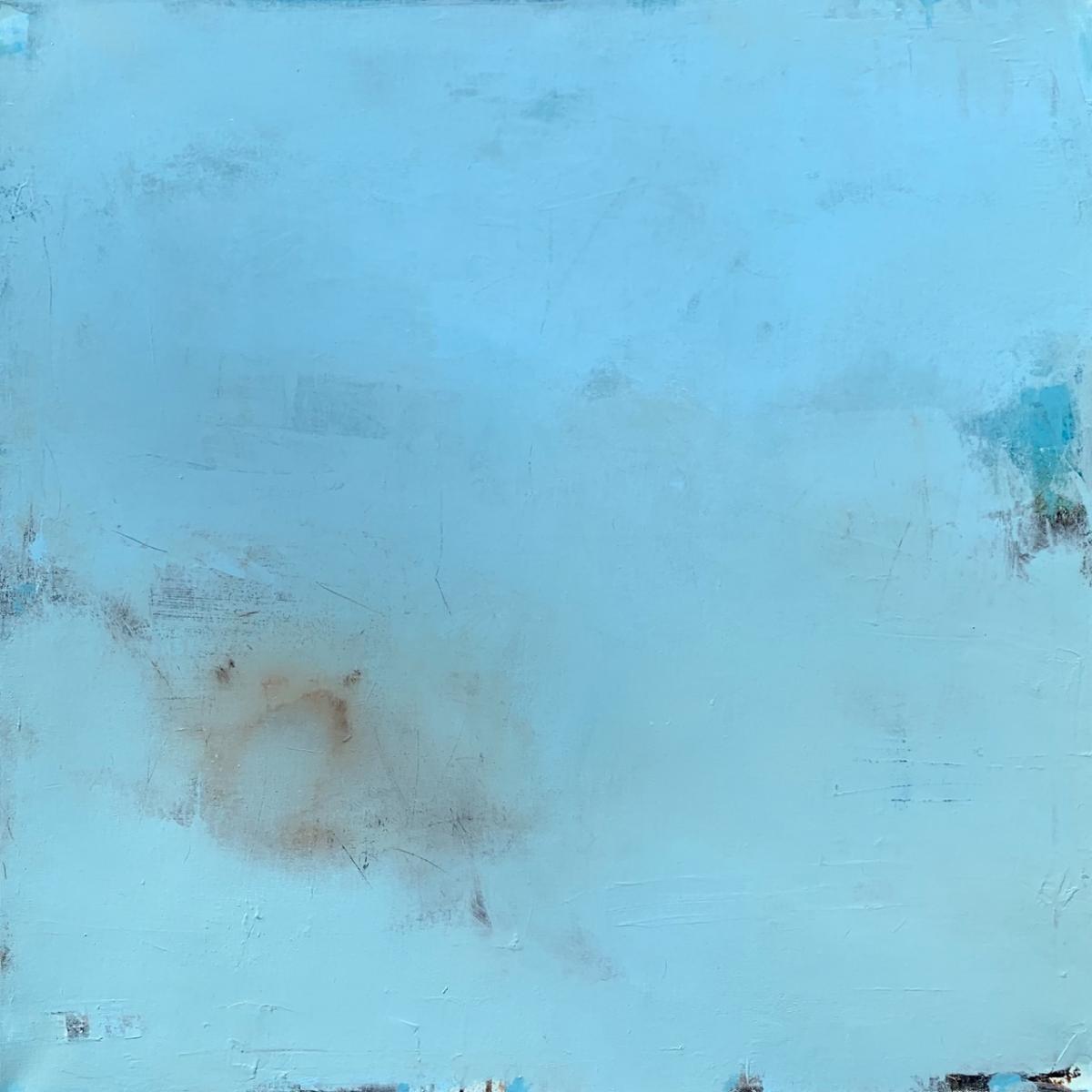BEACHCOMING WITH BEATRIC - 
Acrylic -
30"x30" on Canvas