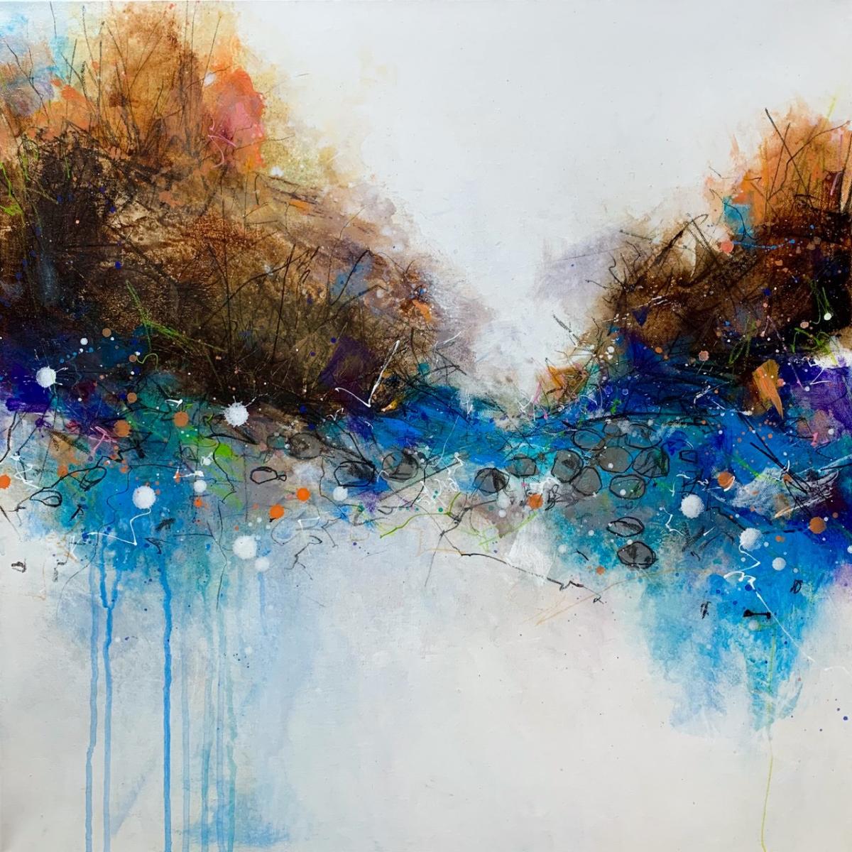 HIGH TIDE REVIVAL - 
Acrylic and Graphite - 
24"x24" on Canvas