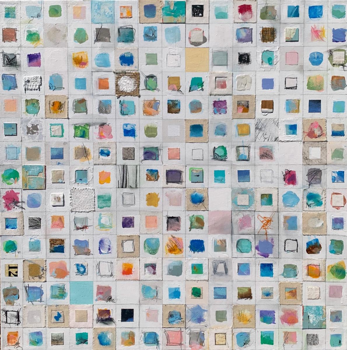 VESTIGES #01 -
Mixed Media - 
30"x30" on Canvas