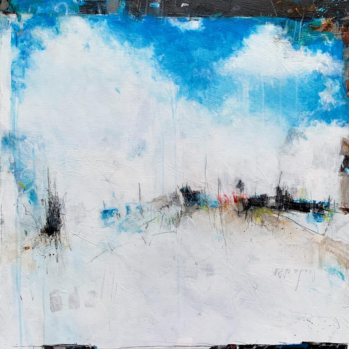 SEASONED WITH SALT - 
Acrylic, Oil and Graphite -
30x30 on Canvas