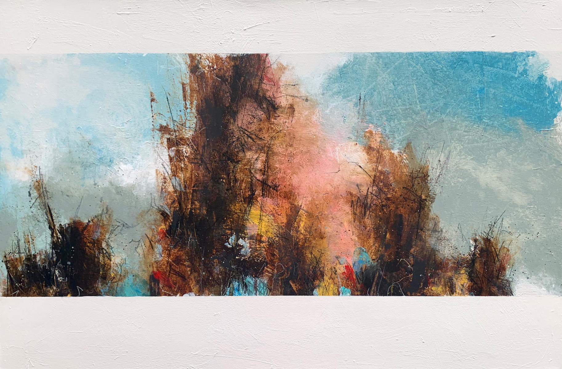 TWILIGHT DUNE - 
Acrylic, Oil and Graphite - 
24"x36" on Canvas