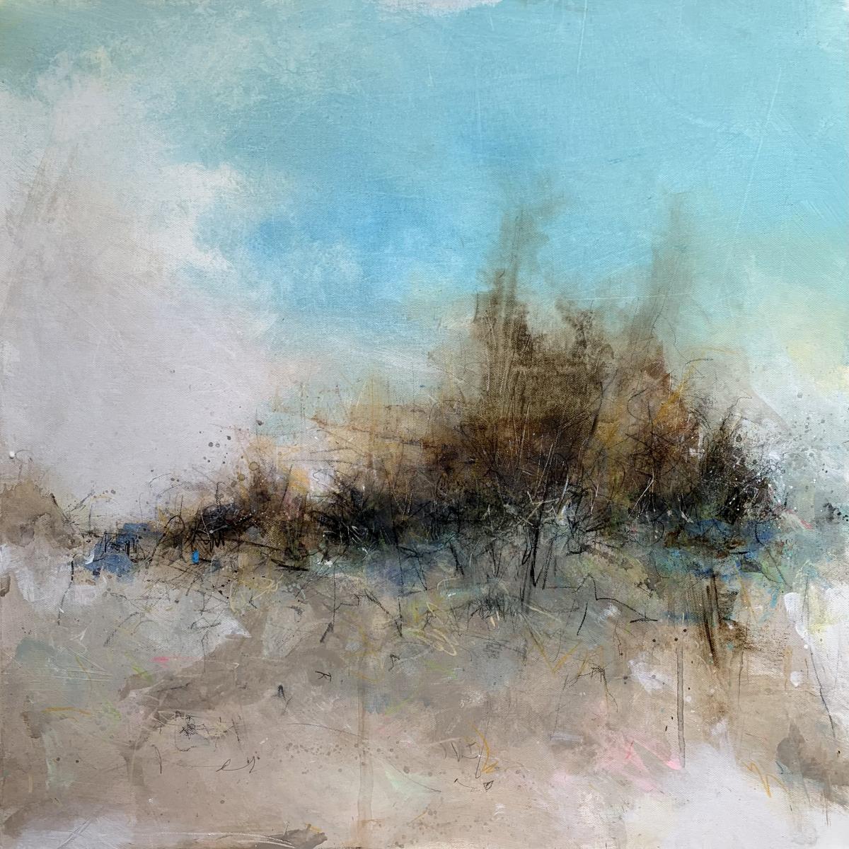 SALTY -
Acrylic, Oil and Graphite - 
24"x24" on Canvas