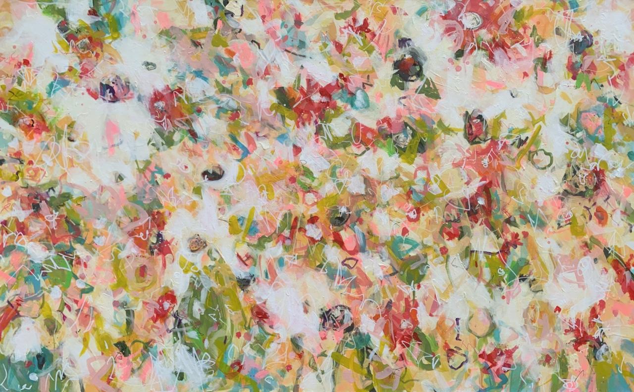 HOTTER THAN JULY - 
Acrylic, Oil and Graphite - 
30"x48"