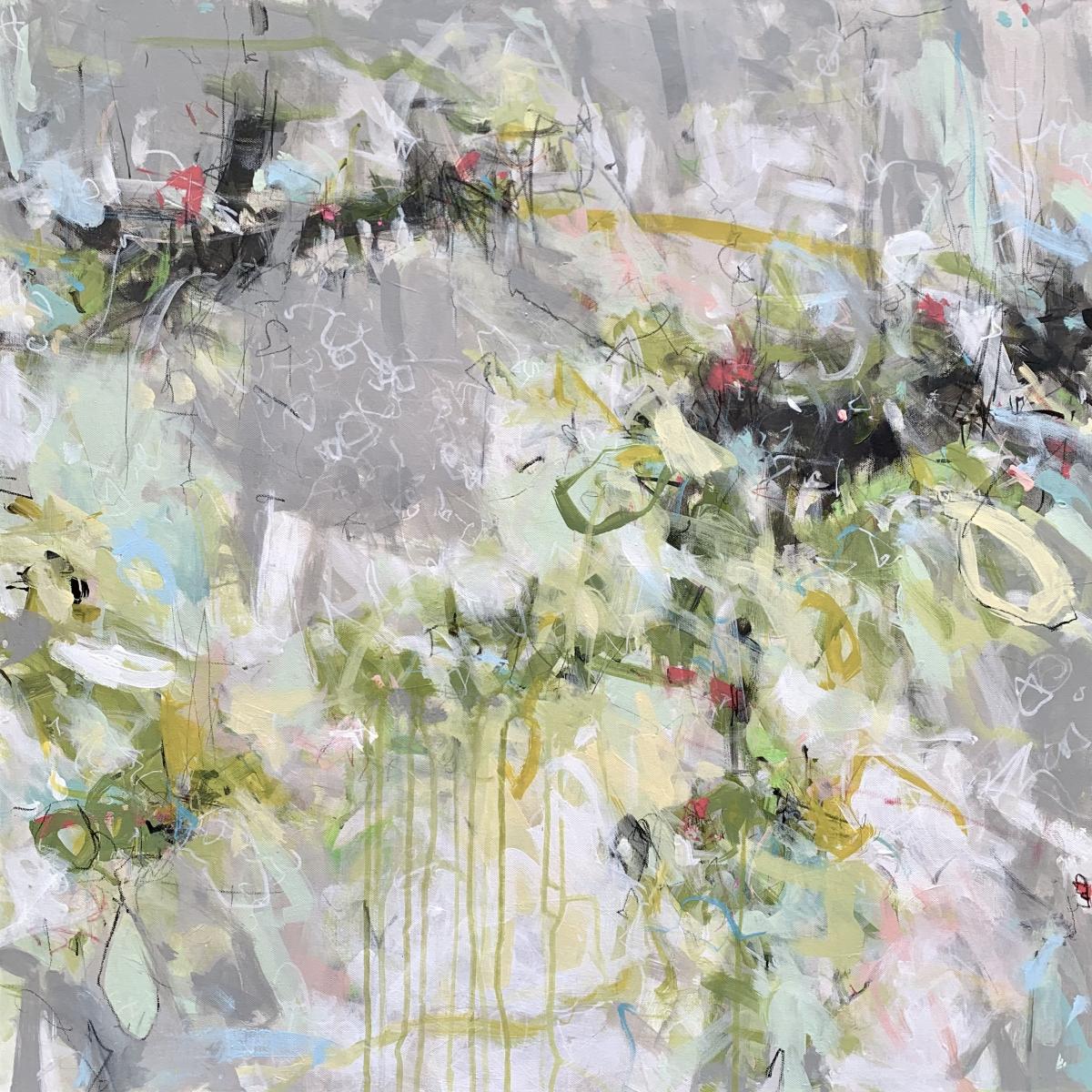 NACH der SOMMER - 
Acrylic, Oil and Graphite - 
30x30 on Canvas