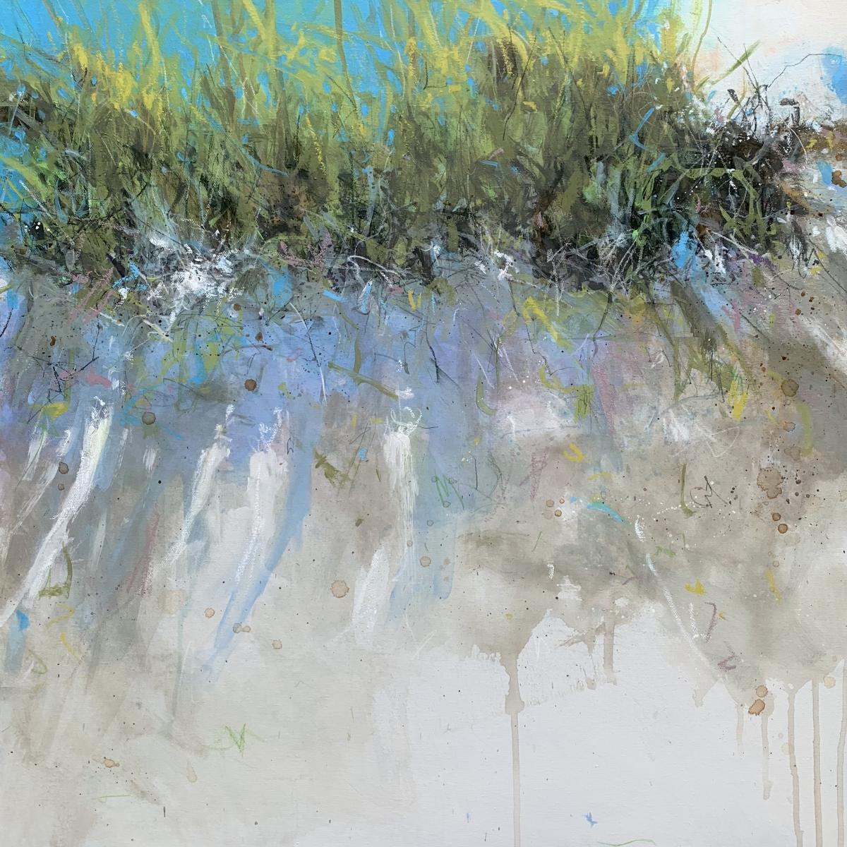 SHINE ON - 
Acrylic, Oil and Graphite - 
24x24 on Canvas