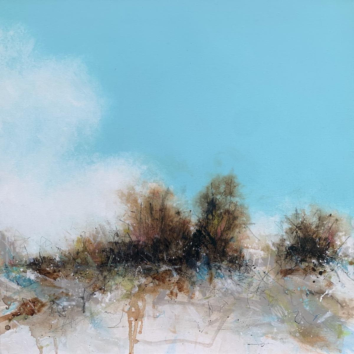 OLD SALTS - 
Acrylic and Graphite - 
24x24 on Canvas