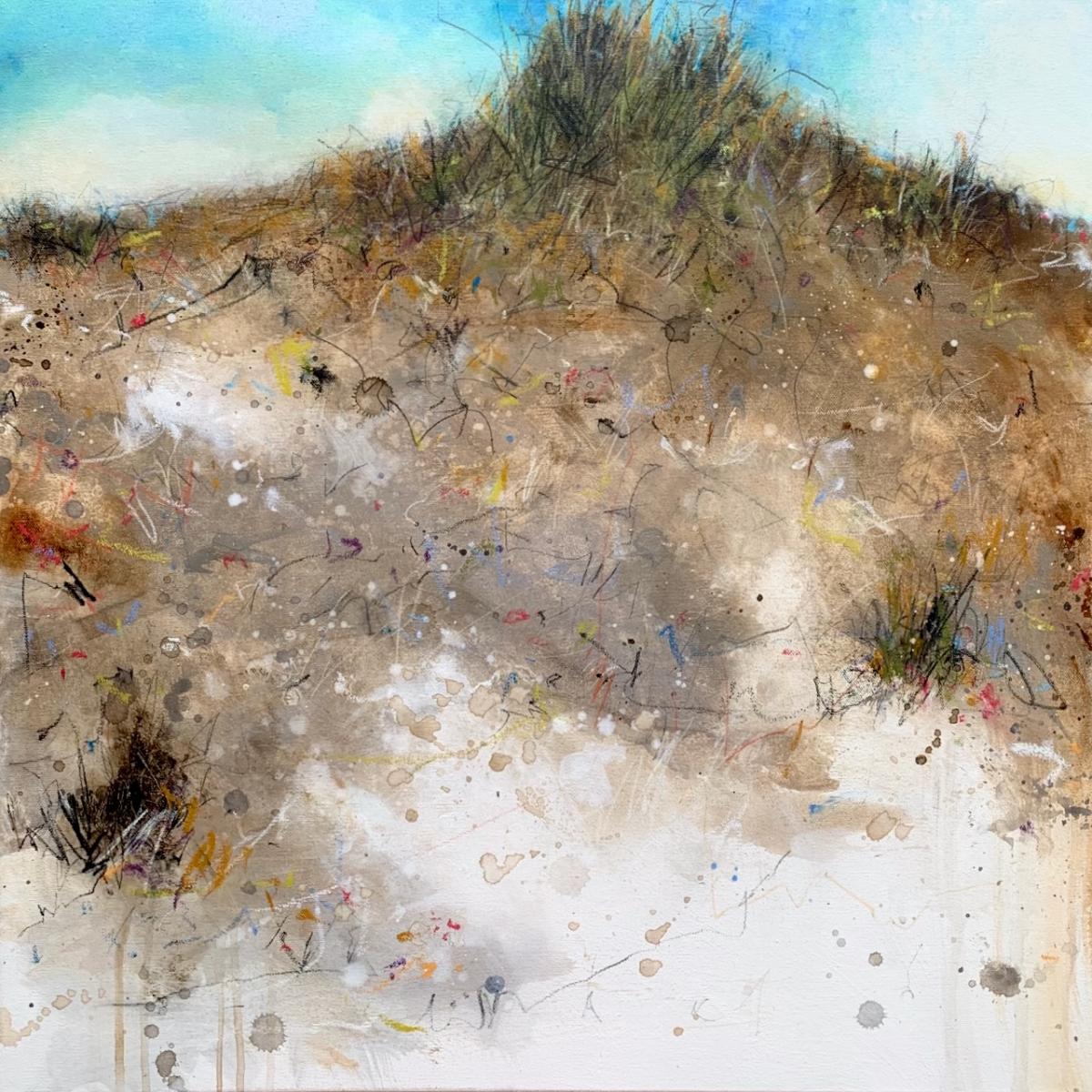 OVER YONDER -
Acrylic, Oil and Graphiter - 
24x24 on Cancas