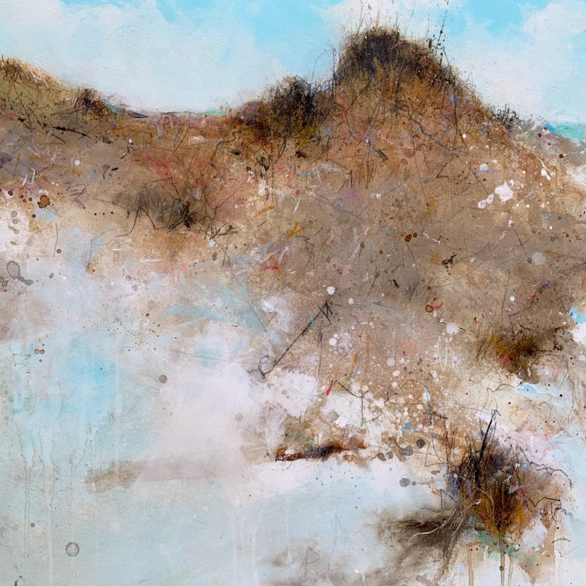 SEASIDE REFUGE - 
Acrylic, Oil and Graphite - 
24x24 on Canvas