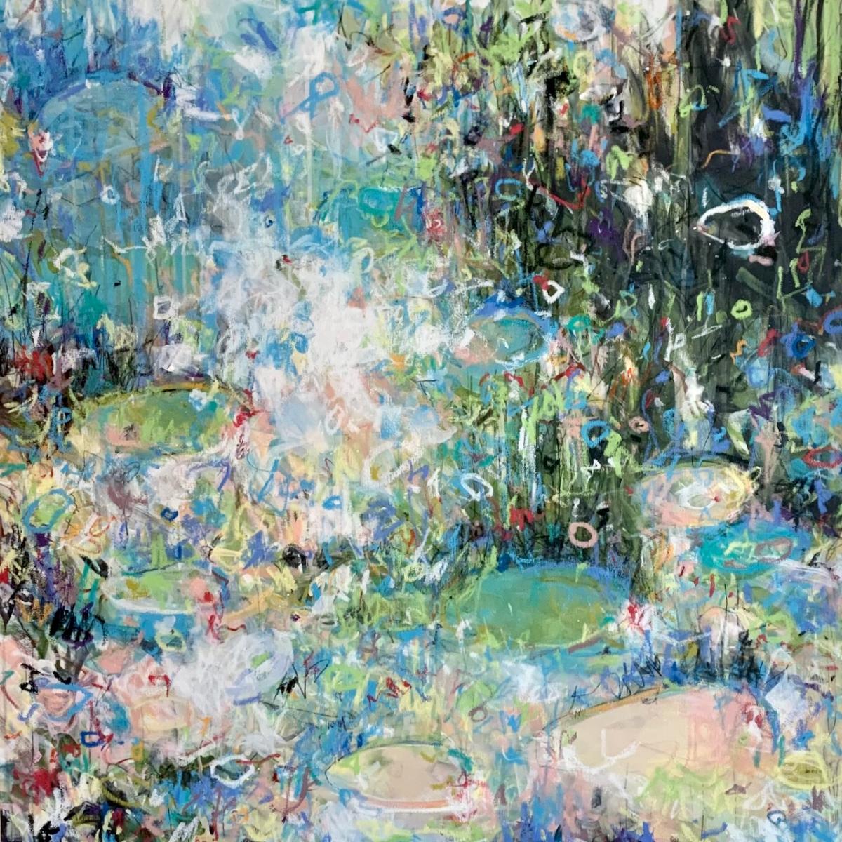 BEAUTIFULLY MYSTERIOUS -
Acrylic, Oil and Graphite - 
36x36