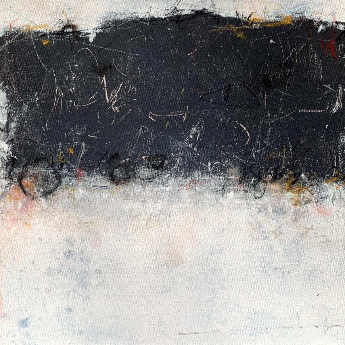 BEFORE THE THUNDER  - 
Acrylic, Oil and Graphite - 
16x16