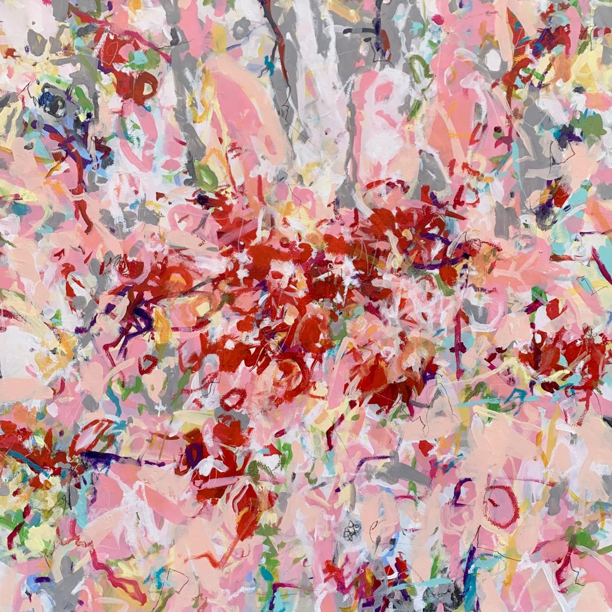 GOODBYE KISS - 
Acrylic and Oil - 
30x30